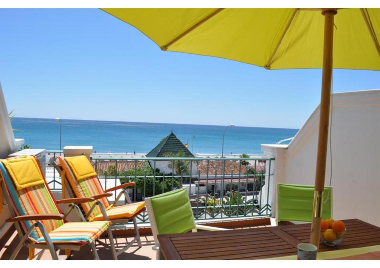 Sunny Apartment On Burriana Beach Nerja Exteriér fotografie