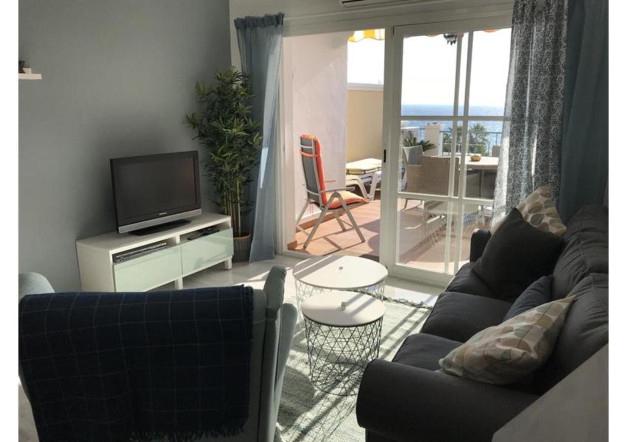 Sunny Apartment On Burriana Beach Nerja Exteriér fotografie
