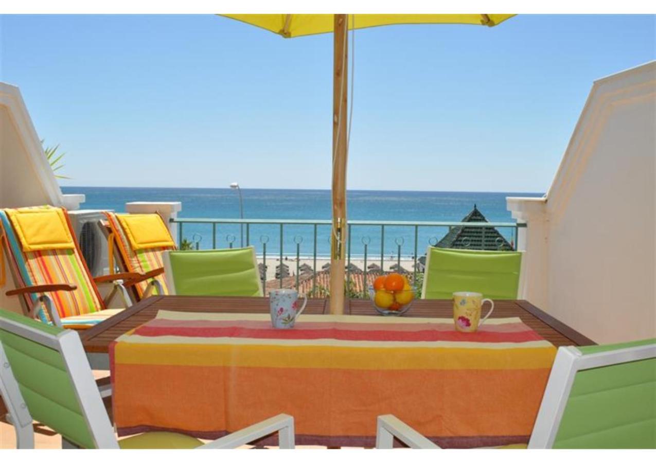 Sunny Apartment On Burriana Beach Nerja Exteriér fotografie